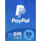 Rewarble Paypal 50 USD Voucher GLOBAL